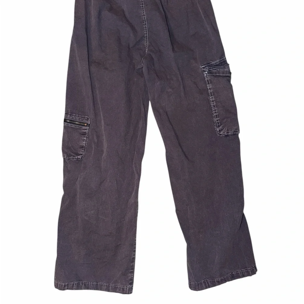 Vanilla Star Charcoal Cargo Pants with Utility Pockets